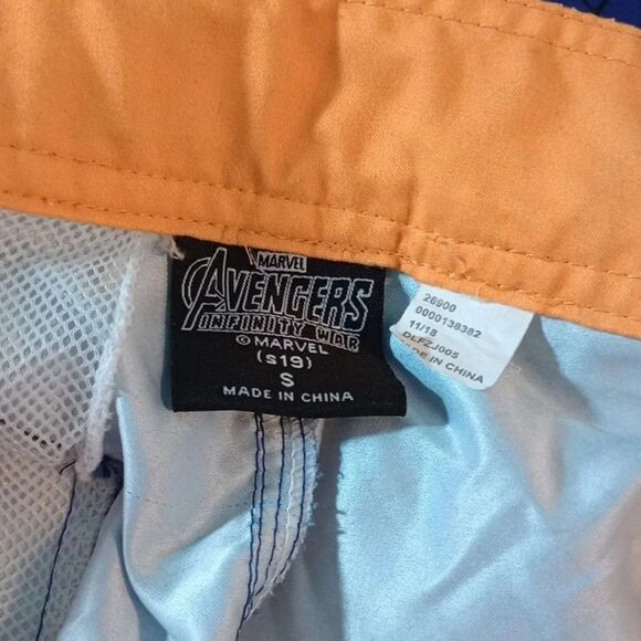 Marvel Infinity Stones Teens Swim Trunks Size Small Thanos Character - Picture 9 of 12
